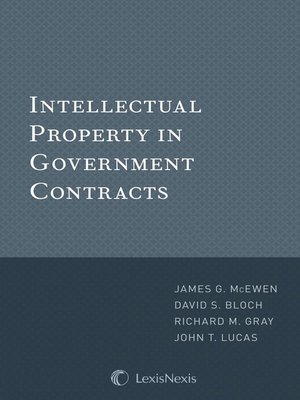 cover image of Intellectual Property in Government Contracts